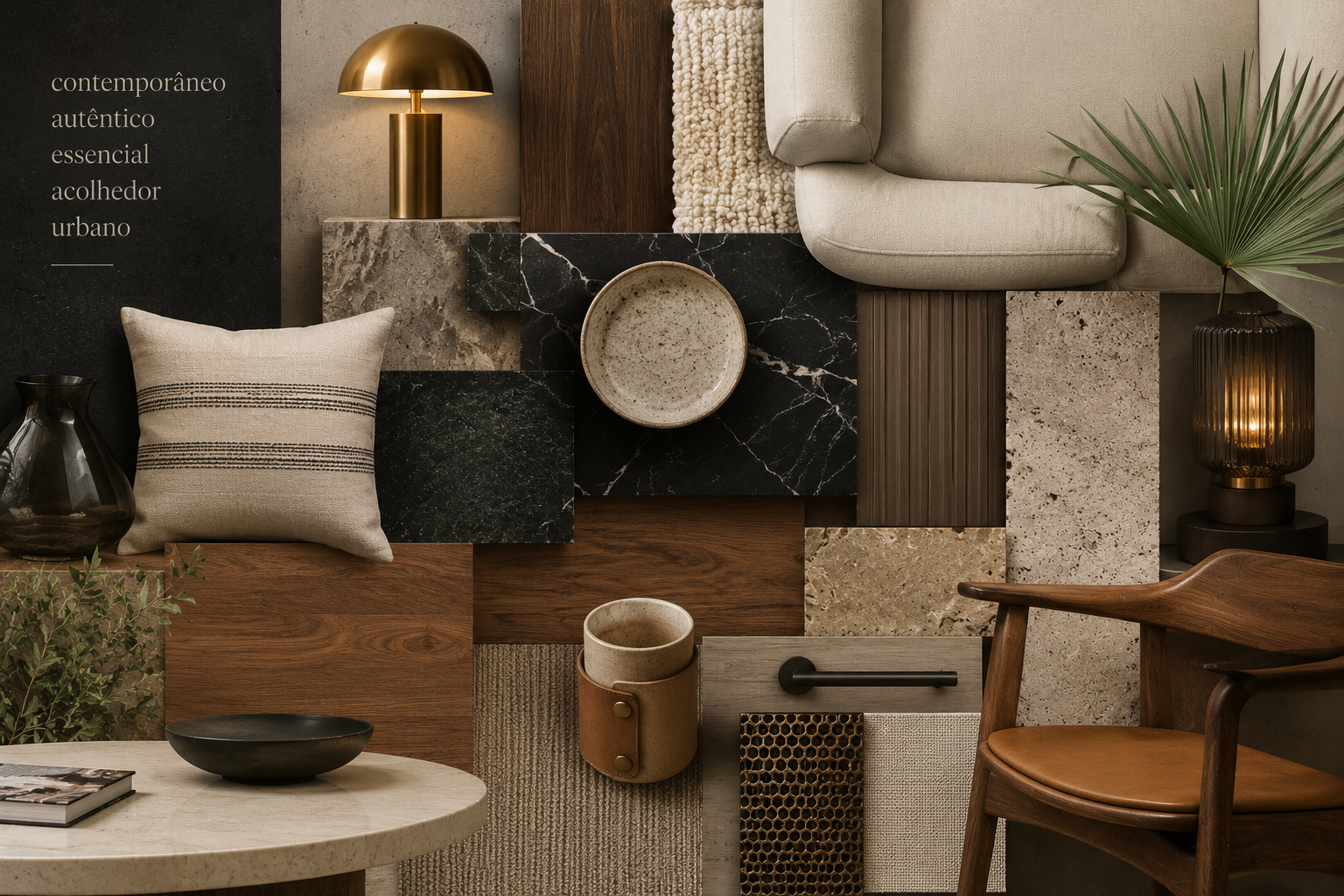 Moodboard contemporâneo